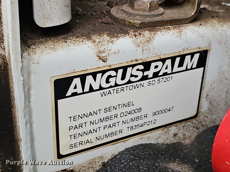 image for item DS5657 Tennant Sentinel  street sweeper