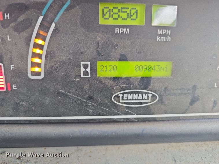 image for item DS5657 Tennant Sentinel  street sweeper