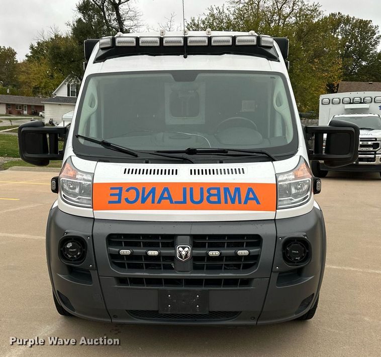 image for item DW2897 2017 Dodge Ram Promaster  ambulance