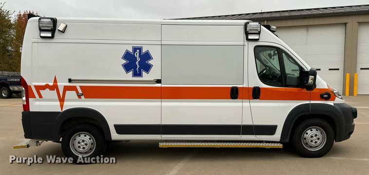 image for item DW2897 2017 Dodge Ram Promaster  ambulance
