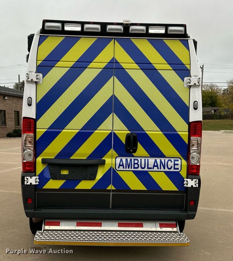 image for item DW2897 2017 Dodge Ram Promaster  ambulance