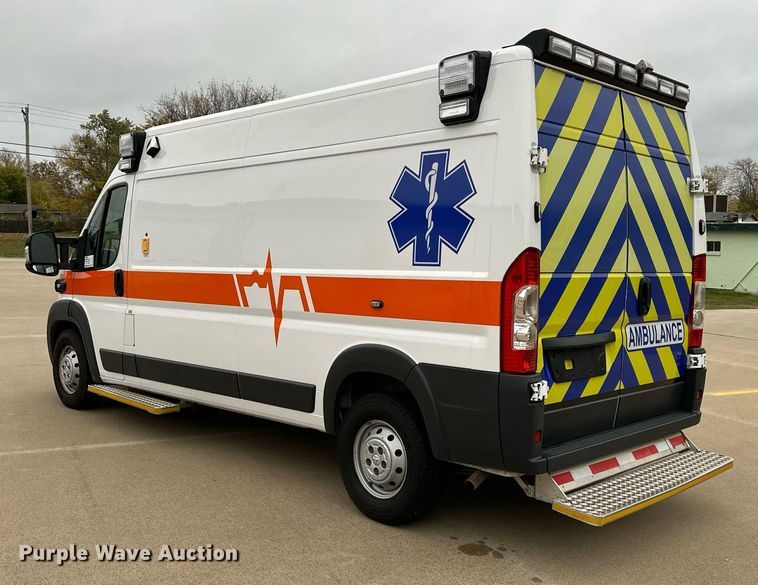 image for item DW2897 2017 Dodge Ram Promaster  ambulance