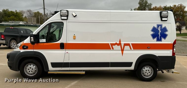 image for item DW2897 2017 Dodge Ram Promaster  ambulance