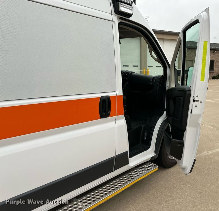 image for item DW2897 2017 Dodge Ram Promaster  ambulance