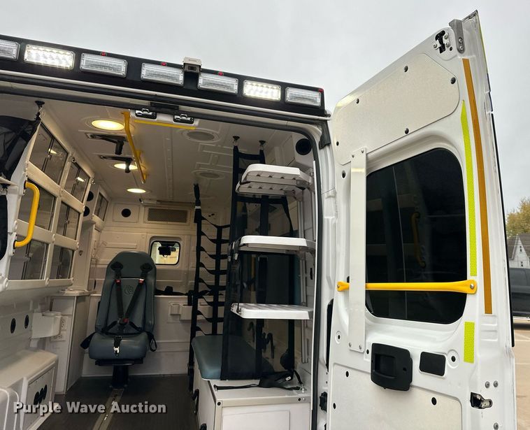 image for item DW2897 2017 Dodge Ram Promaster  ambulance