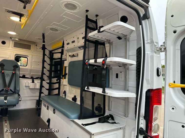 image for item DW2897 2017 Dodge Ram Promaster  ambulance