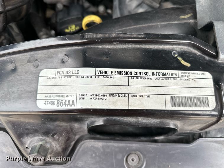 image for item DW2897 2017 Dodge Ram Promaster  ambulance