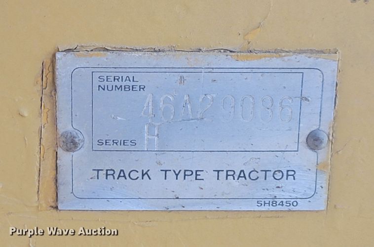 image for item JG9628 1972 Caterpillar D8H  dozer