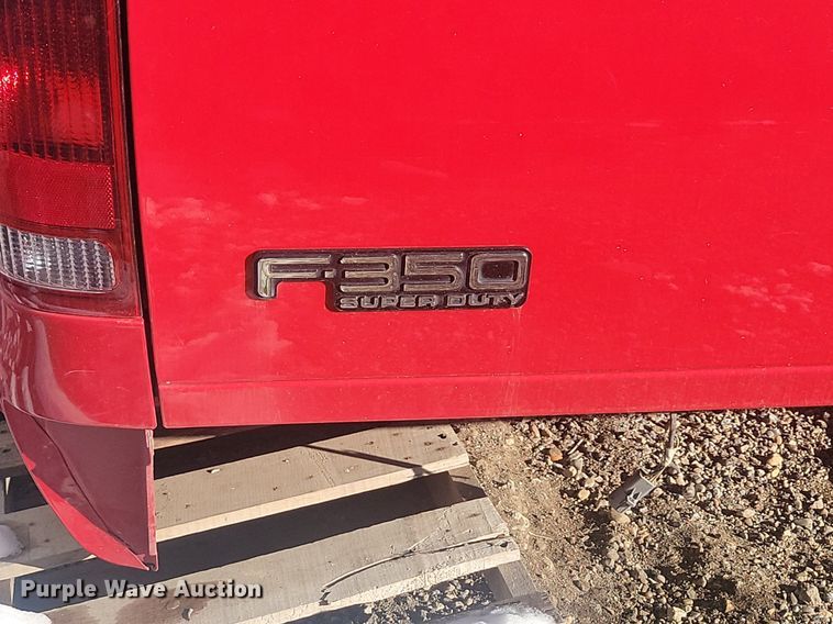 image for item JG9659 Ford F350  pickup truck bed