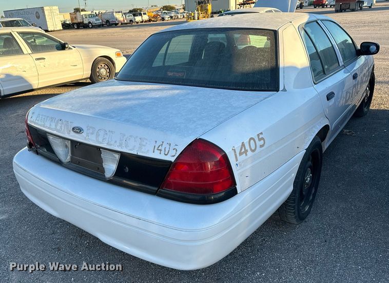 image for item JT9264 2008 Ford Crown Victoria Police Interceptor
