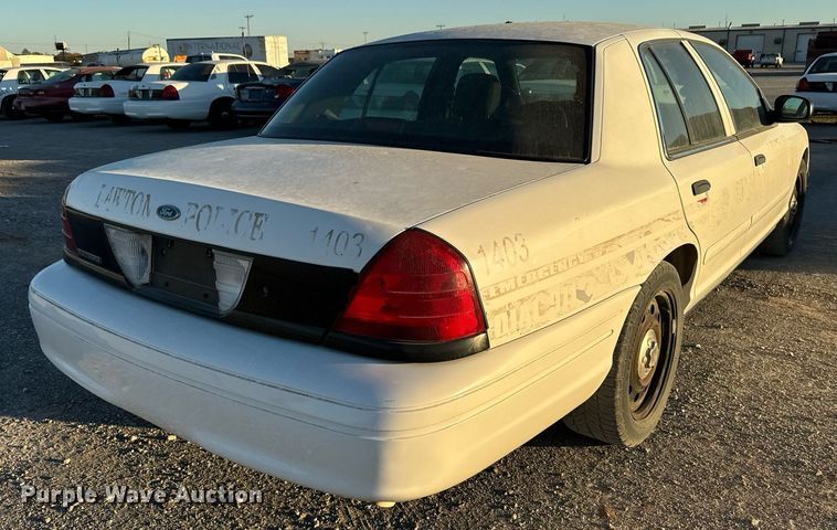 image for item JT9267 2008 Ford Crown Victoria Police Interceptor
