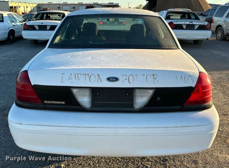 image for item JT9267 2008 Ford Crown Victoria Police Interceptor