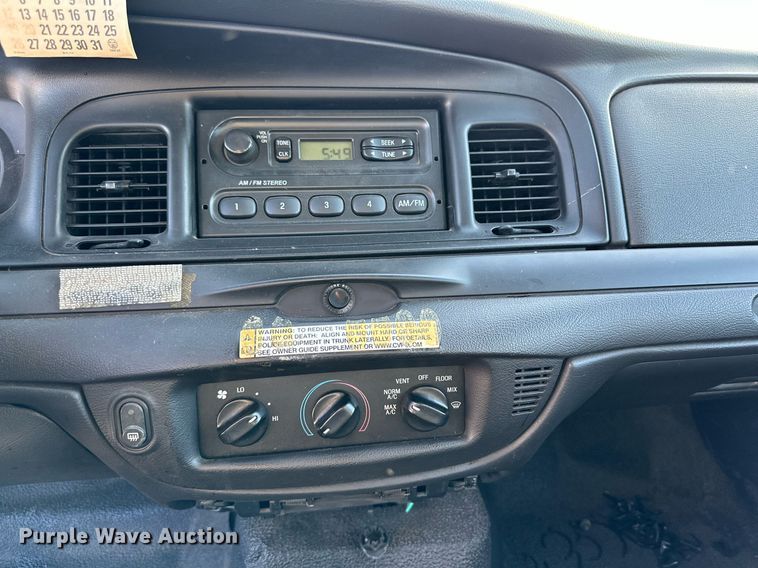 image for item JT9273 2008 Ford Crown Victoria Police Interceptor