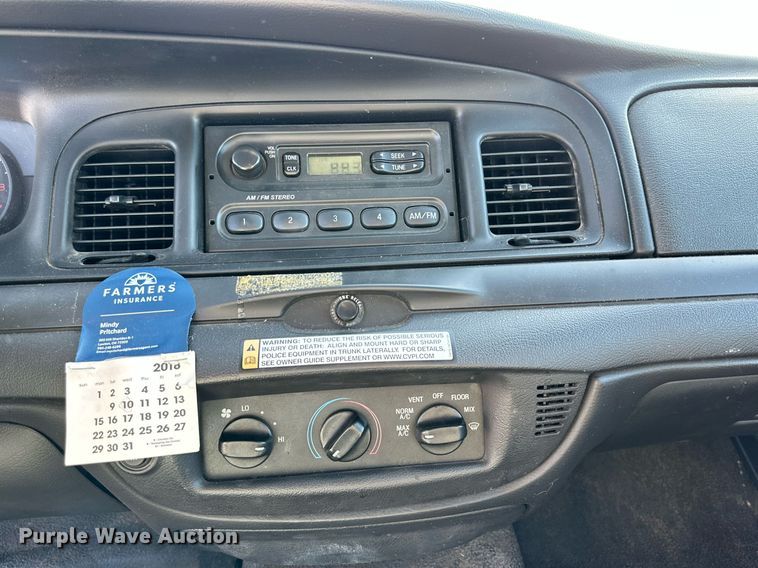 image for item JT9288 2008 Ford Crown Victoria Police Interceptor