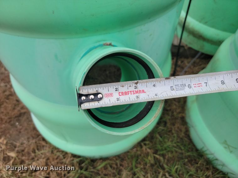 image for item JW9569 Approximately 19 pieces of IPEX USA LLC sewer pipe