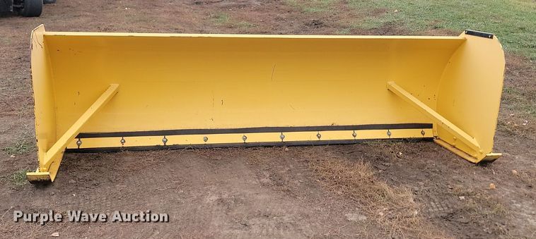 image for item JW9570 Fisher Storm Boxx  10' W skid steer snow pusher