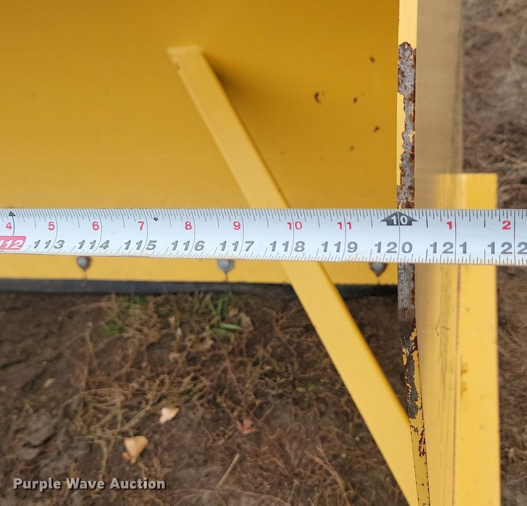 image for item JW9570 Fisher Storm Boxx  10' W skid steer snow pusher