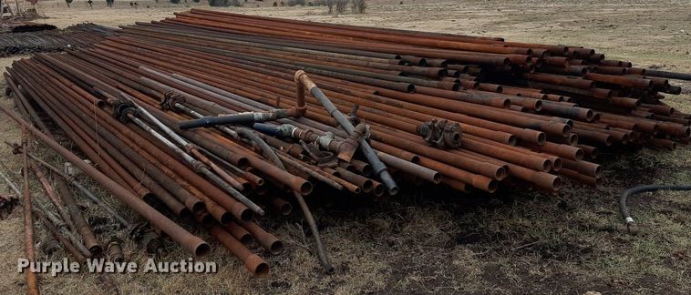 image for item KD9076 Approximately 775 joints of 2" oilfield pipe