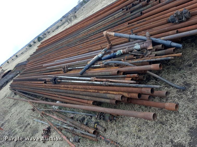 image for item KD9076 Approximately 775 joints of 2" oilfield pipe