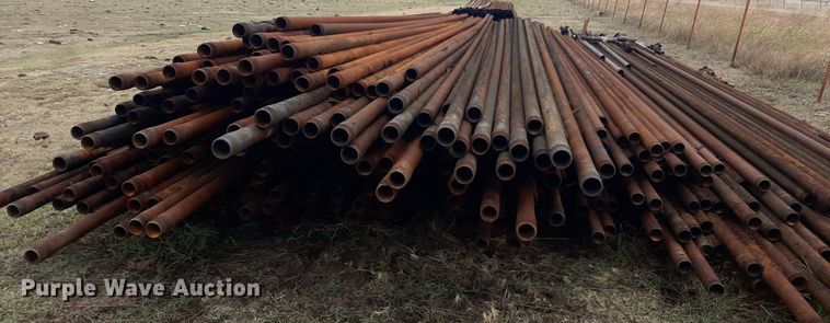 image for item KD9076 Approximately 775 joints of 2" oilfield pipe