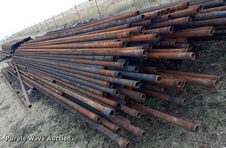 image for item KD9076 Approximately 775 joints of 2" oilfield pipe