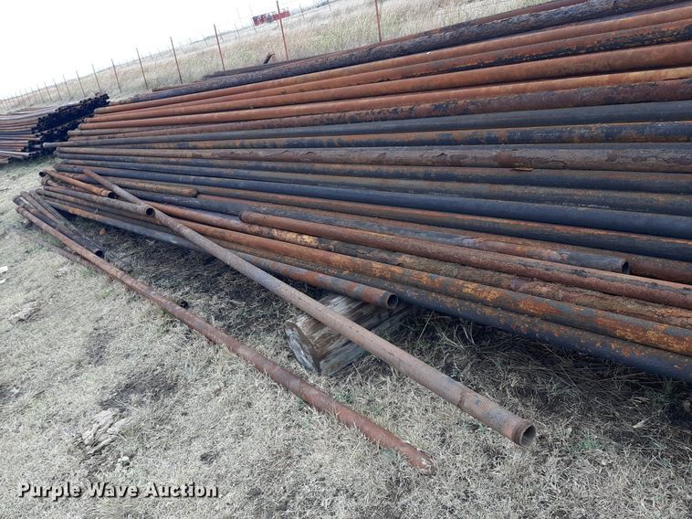 image for item KD9076 Approximately 775 joints of 2" oilfield pipe