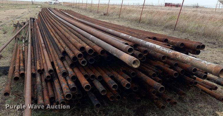 image for item KD9076 Approximately 775 joints of 2" oilfield pipe