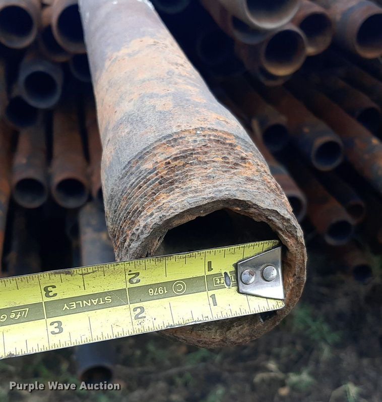 image for item KD9076 Approximately 775 joints of 2" oilfield pipe