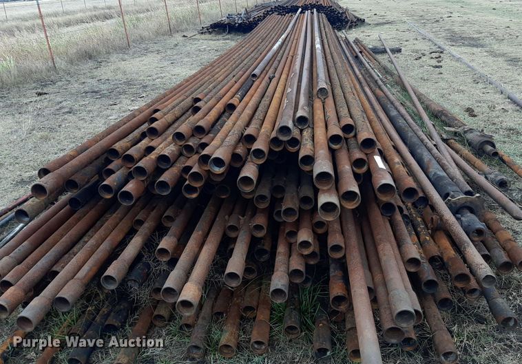 image for item KD9076 Approximately 775 joints of 2" oilfield pipe