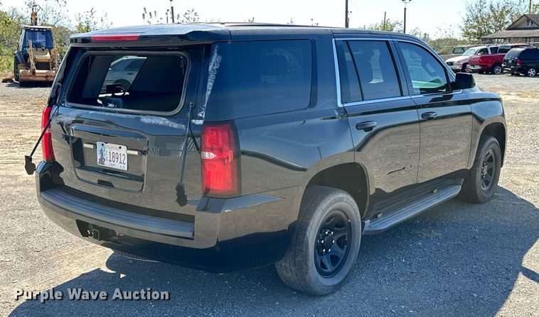 image for item KT9252 2015 Chevrolet Tahoe Police  SUV