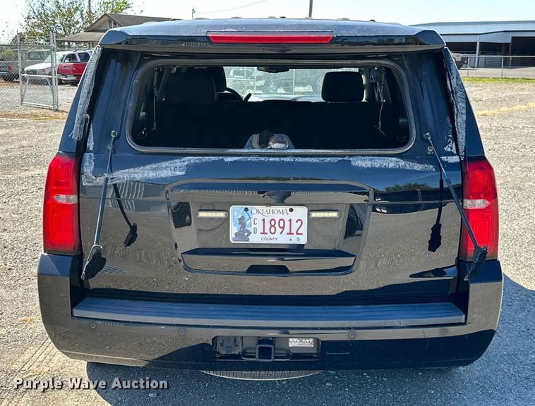 image for item KT9252 2015 Chevrolet Tahoe Police  SUV