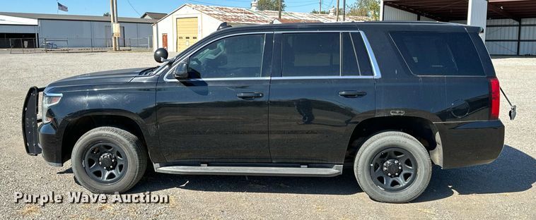 image for item KT9252 2015 Chevrolet Tahoe Police  SUV