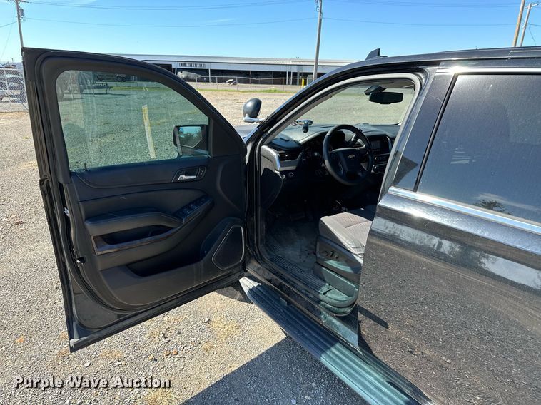 image for item KT9252 2015 Chevrolet Tahoe Police  SUV