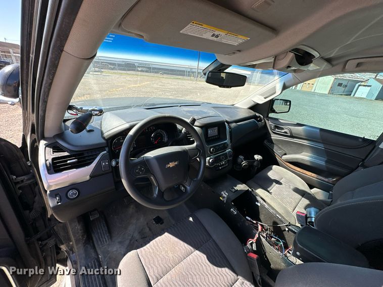 image for item KT9252 2015 Chevrolet Tahoe Police  SUV