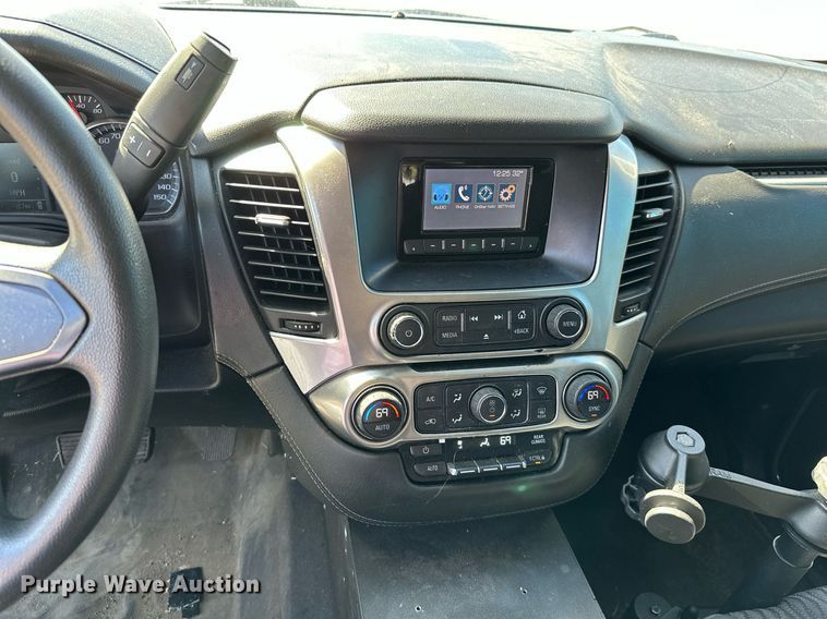 image for item KT9252 2015 Chevrolet Tahoe Police  SUV