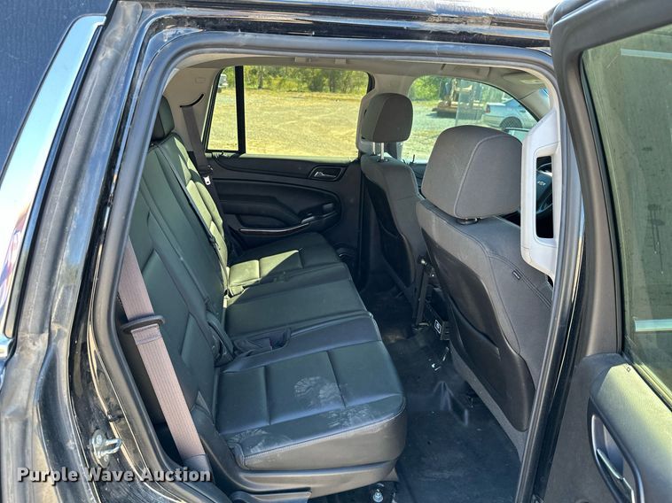 image for item KT9252 2015 Chevrolet Tahoe Police  SUV