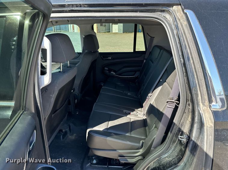 image for item KT9252 2015 Chevrolet Tahoe Police  SUV