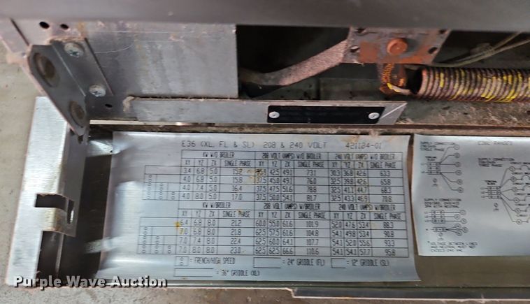 image for item LB9579 Vulcan E36SL-5  range