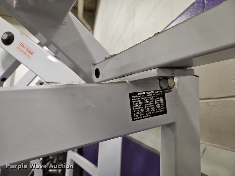 image for item LB9582 Hammer Strength  weight lifting equipment