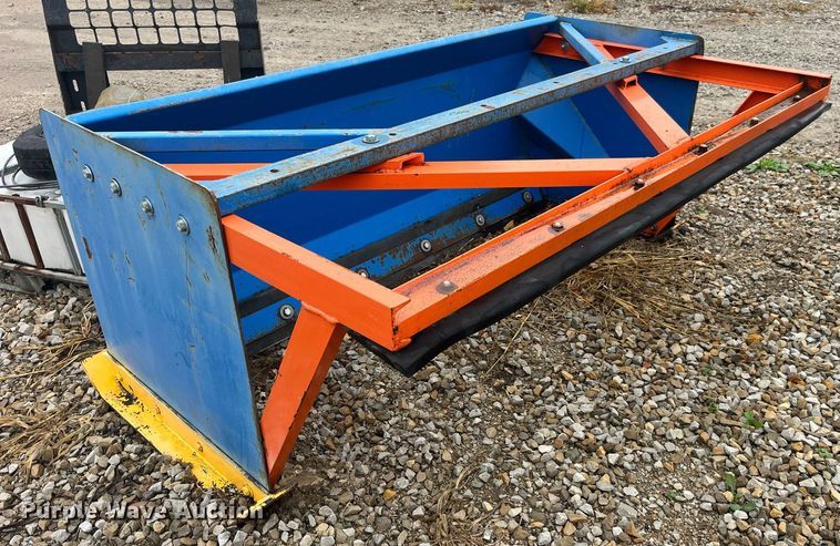 image for item LD9791 72" W skid steer snow pusher