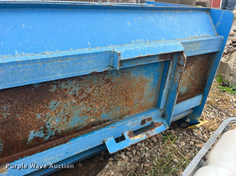 image for item LD9791 72" W skid steer snow pusher