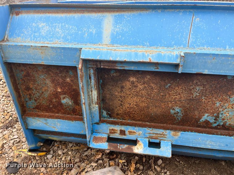 image for item LD9791 72" W skid steer snow pusher