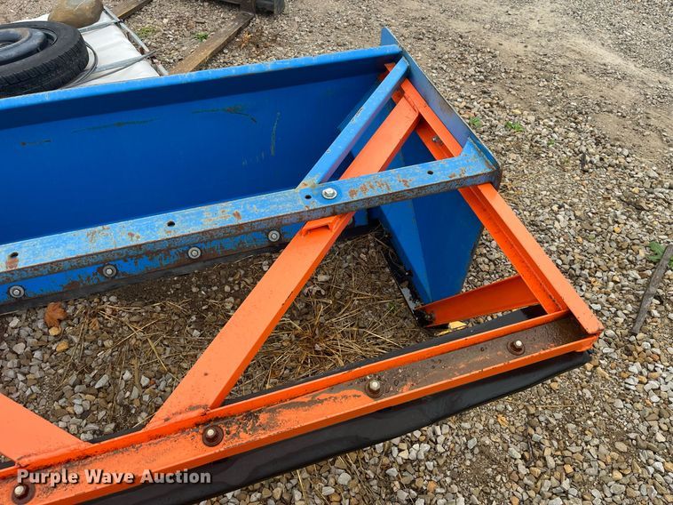 image for item LD9791 72" W skid steer snow pusher