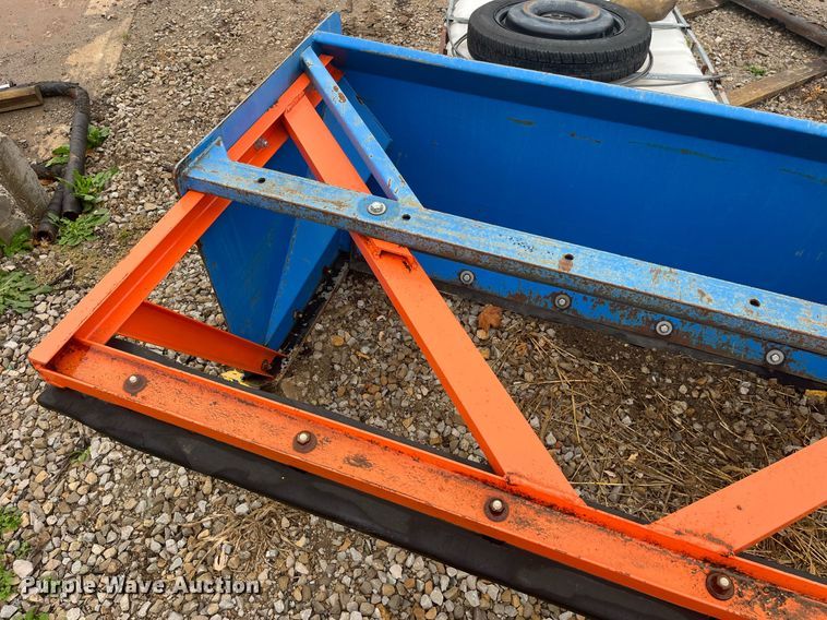 image for item LD9791 72" W skid steer snow pusher