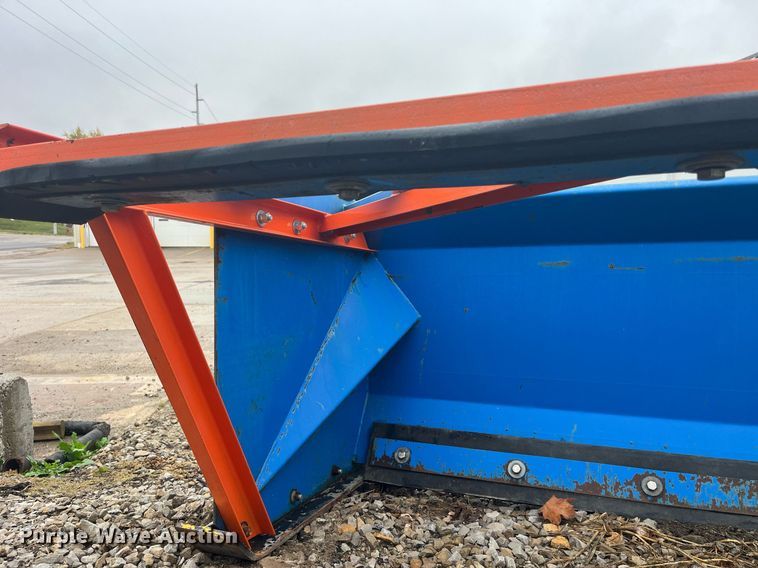 image for item LD9791 72" W skid steer snow pusher