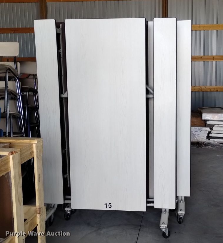 image for item LN9872 (9) Palmer Snyder cafeteria tables