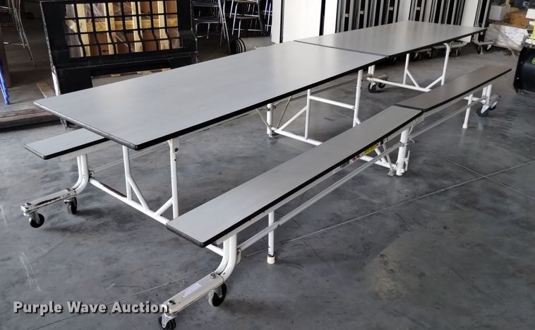 image for item LN9872 (9) Palmer Snyder cafeteria tables