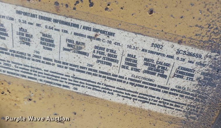 image for item LO9933 2003 Freightliner FLD112  dump truck