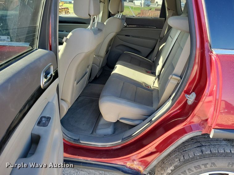 image for item LO9938 2012 Jeep Grand Cherokee  SUV