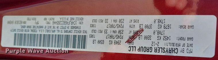 image for item LO9938 2012 Jeep Grand Cherokee  SUV